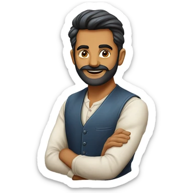 Neele neele ambar pe chand jab aaye  sticker