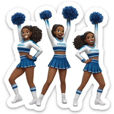 Cheerleaders  sticker