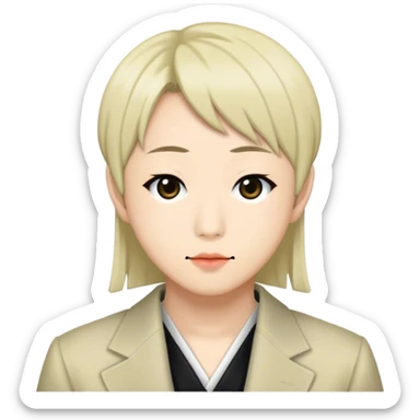 Japanese Singer Fujii Kaze sticker