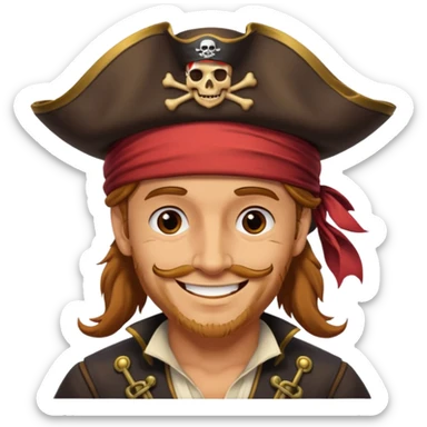 Kaptan Jack sparov sticker