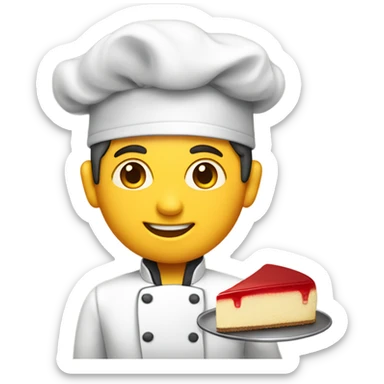 Junior restaurante cheescake sticker