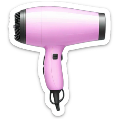 blow dryer sticker