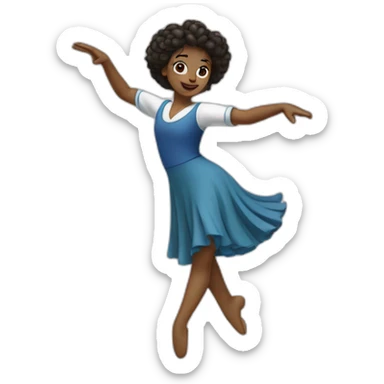 Elisa qui danse sticker
