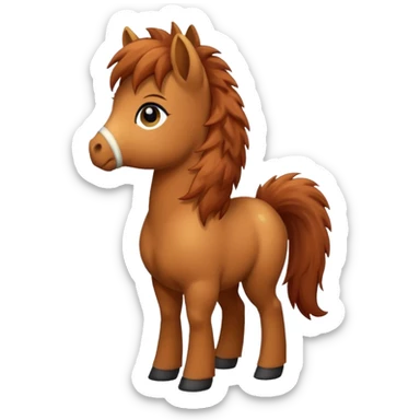 Pony sticker
