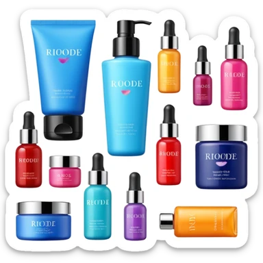 rhode skin care products sticker