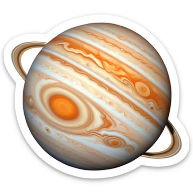 Planet Jupiter sticker