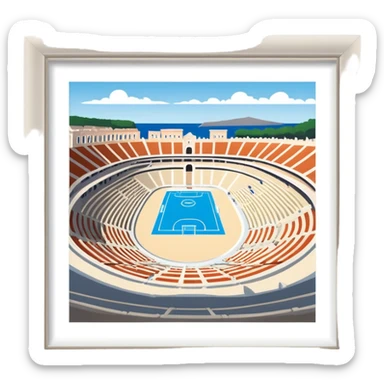 Cinematic Realistic Pula Arena, Croatia emoji sticker