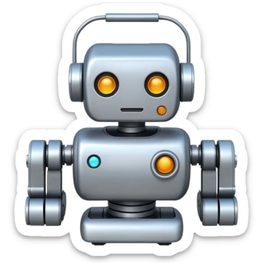 aestetic robot sticker