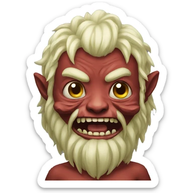 Leyak Indonesian monster sticker