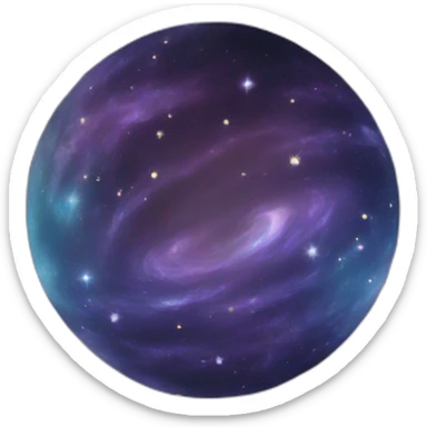 galaxy sticker