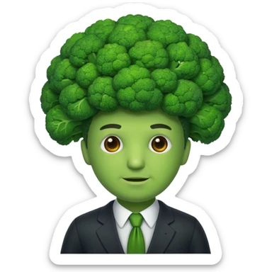 Agent broccoli sticker