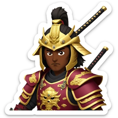 Samurai Leader sticker