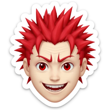 Sukuna jujutsu kaisen sticker