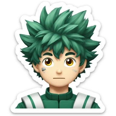 Izuku Midoriya sticker