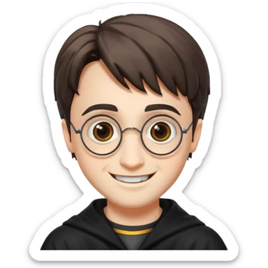 harry potter smile emoji sticker