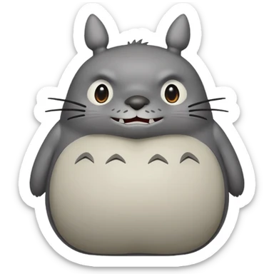 Totoro sticker