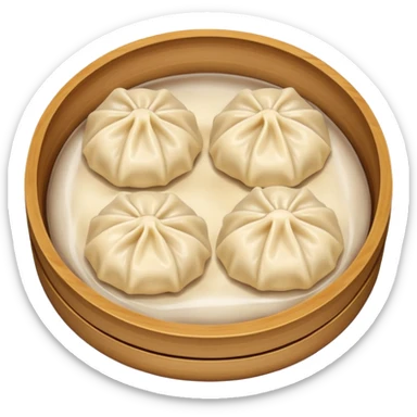 Dumpling love sticker
