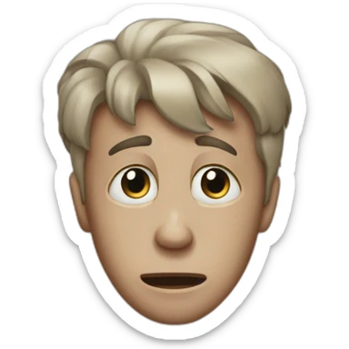 qwerty cries that his family abandoned him sticker