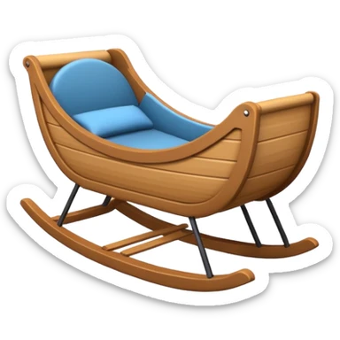 modern cradle sticker