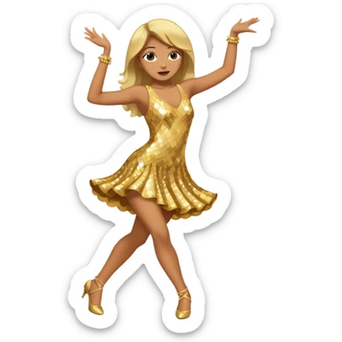 Shake butt dance sticker