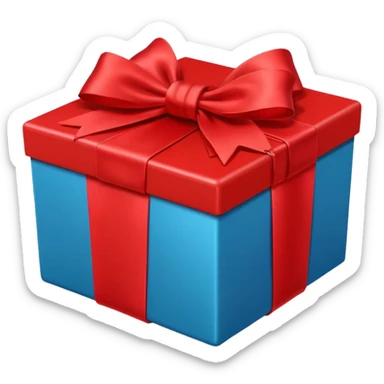 surprise square box sticker