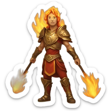 fire oracle sticker