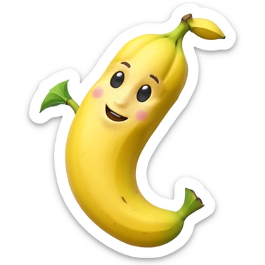Banana fortnite sticker