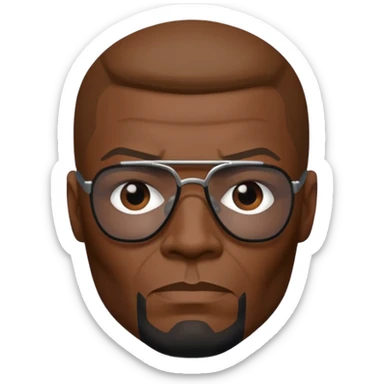 nick fury marvel movies character face only memoji sticker