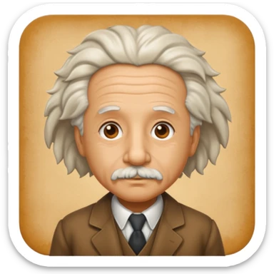 einstein  sticker