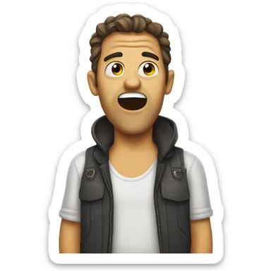 dumb and silly sticker