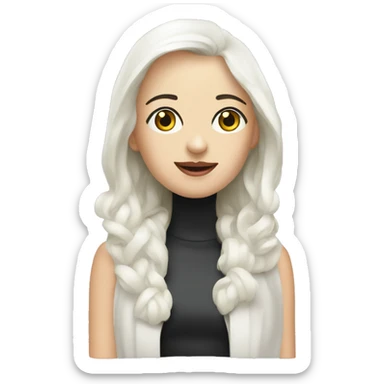 Nagel met slijm sticker