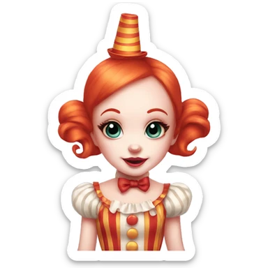 Circus baby ￼ sticker