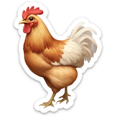 Chicken sticker