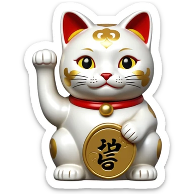 Maneki neko  sticker