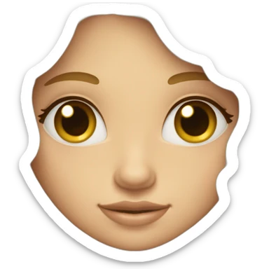 Fille avec des cheveux longs bouclés blond qui surf sticker