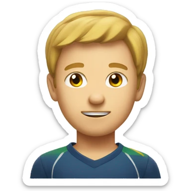 Ultimate frisbee sticker