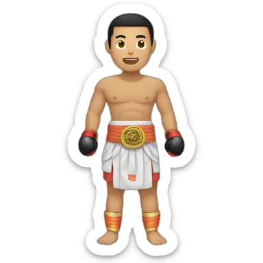 Muay Thaï sticker