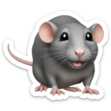 Rat sticker
