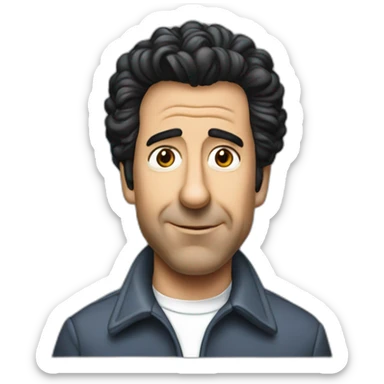 Kramer from Seinfeld sticker