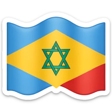 amazigh flag sticker