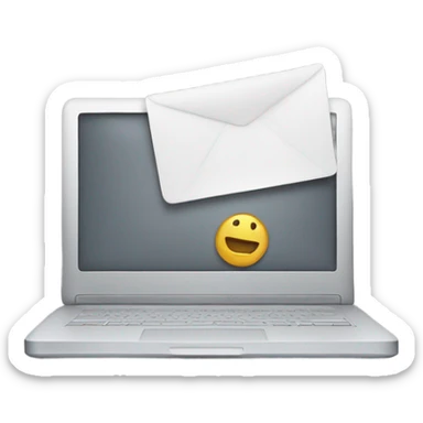 open mac book sticker