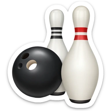 bowling emoji sticker