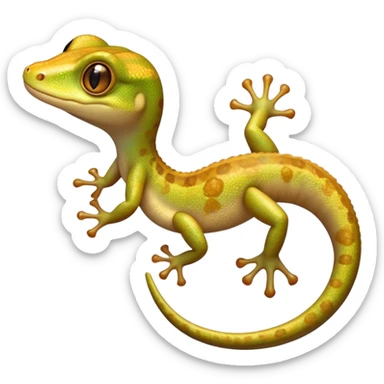 cinematic-gecko-realistic-full-body-climbing-emoji,-tiny-agile-frame-sticking-to-a-glass-surface-with-specialized-toes,-smooth-speckled-skin-in-rich-earthy-tones,-large-glistening-eyes-wide-and-watchful,-delicate-curved-tail-balancing-its-body,-tiny-mouth-hinting-at-an-adorable-smirk,-simplified-yet-realistic-focused-features,-highly-detailed,-glowing-with-a-subtle-warm-luminance sticker