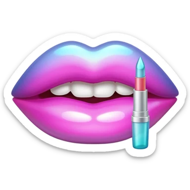 Rhode lip gloss  sticker