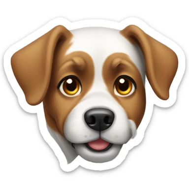 Dog australian tricolors  sticker