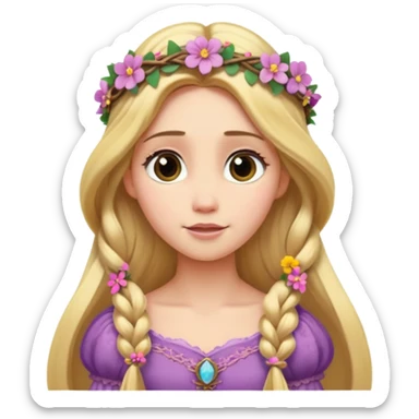 Tangled rapunzel sticker