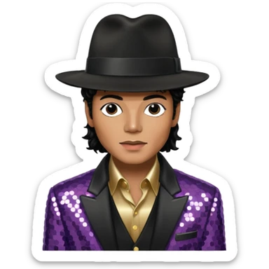 michael jackson billy jean sticker