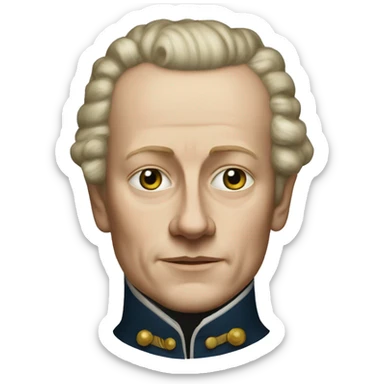 Charles XII Sweden sticker