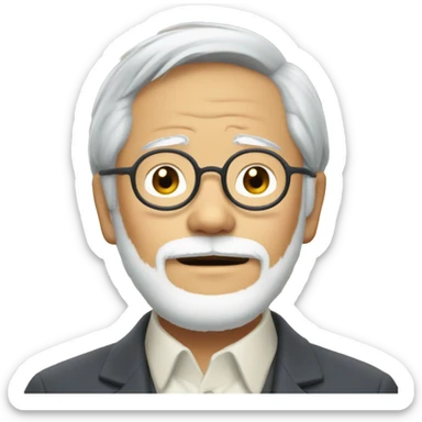 Hayao Miyazaki sticker
