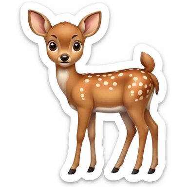 The fawn sticker